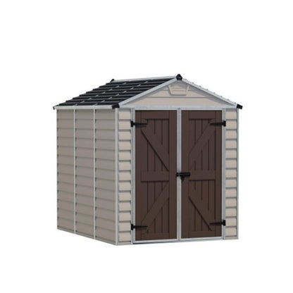 Telheiro de jardim Canopia Skylight Policarbonato 229x185x217 cm Bege