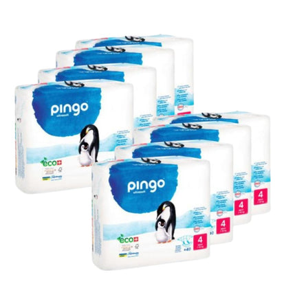 Pack Poupança Fraldas T4 (7-18kg) Pingo 320 Unidades
