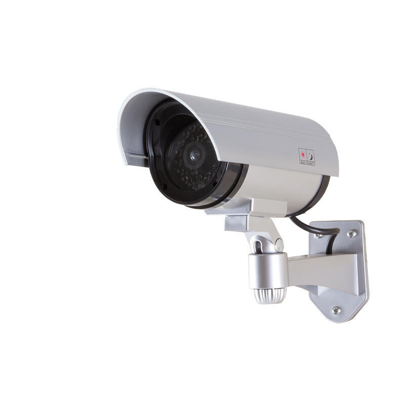 Logilink Sc0204 Cámara De Seguridad Ficticia Bala Plata_0