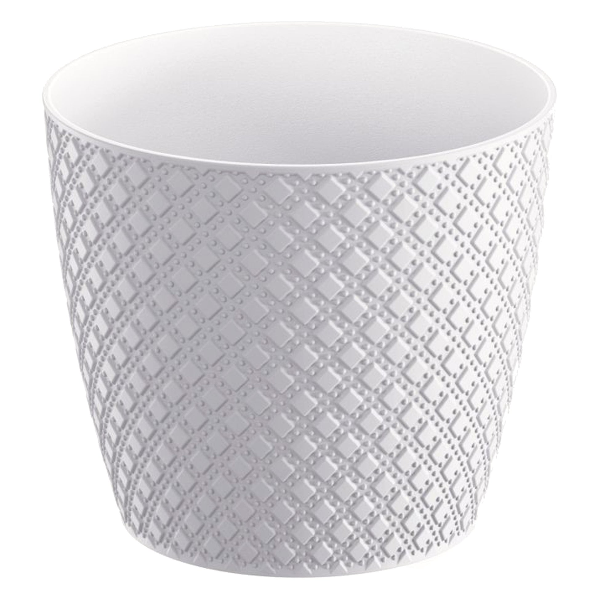 Maceta Orient 5,4l., Dimensiones (mm) 218x218x193, Color Blanco