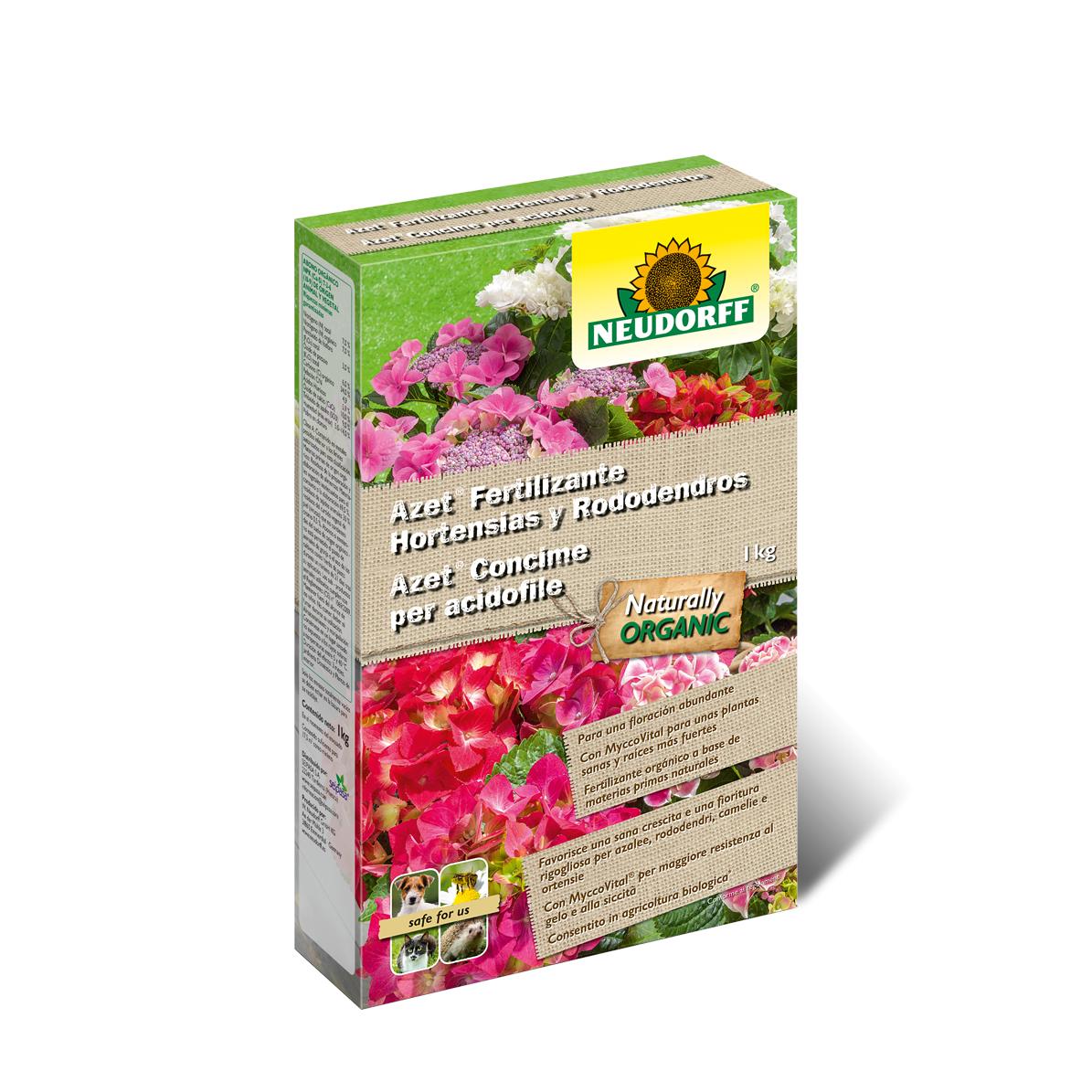 Fertilizante Orgânico Neudorff para Hortênsias e Rododendros 1 kg