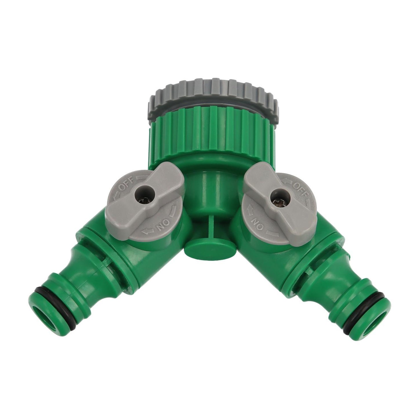 Adaptador Manguera Plastico 3/4 - 1 Hembra  Con 2 Tomas Blister