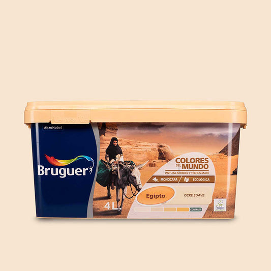 Pintura Plástica cdm - 4 L - Egipto - Ocre Suave_0