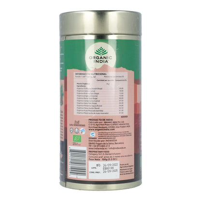 Tulsi e Masala Chai Biológico Índia 100g