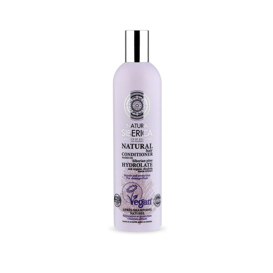 Natura Siberica Bálsamo de Proteção e Reparação para Cabelo Danificado 400 ml