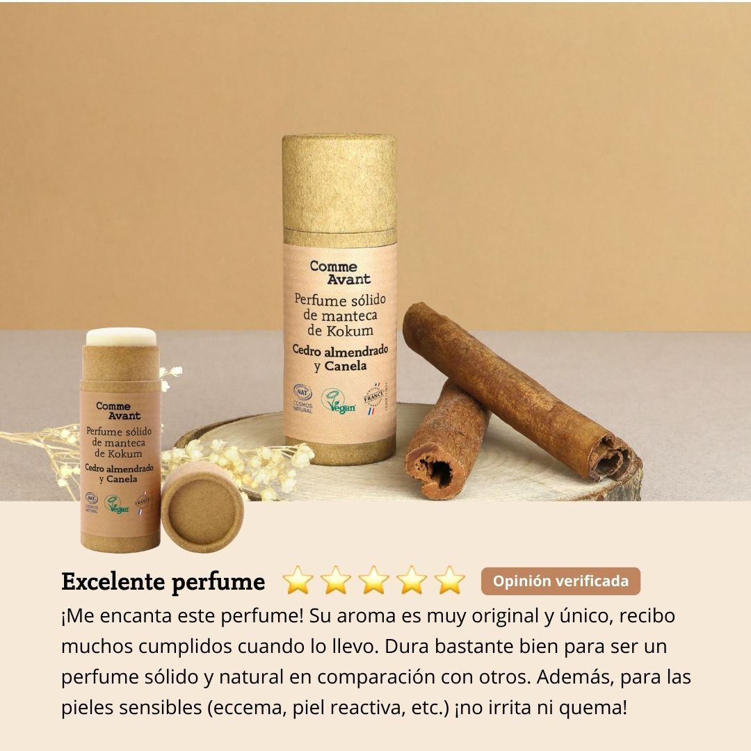 Perfume Sólido Amaderado Y Especiado Con Manteca De Kokum - Tonka Y Madera De Sándalo_2