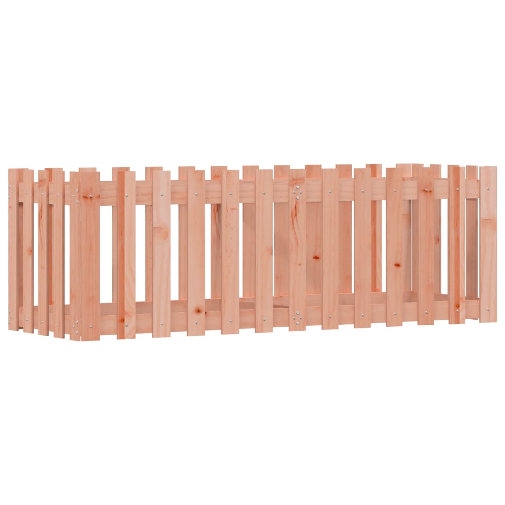Arriate Elevado Jardín Valla Madera Maciza Douglas 150x50x50 Cm_3