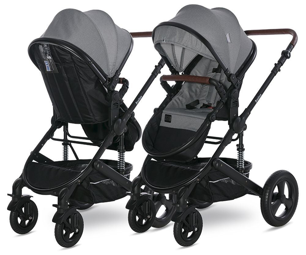 Carro De Bebé De Tres Piezas Boston Hasta 22 Kg Dolphin Grey_2