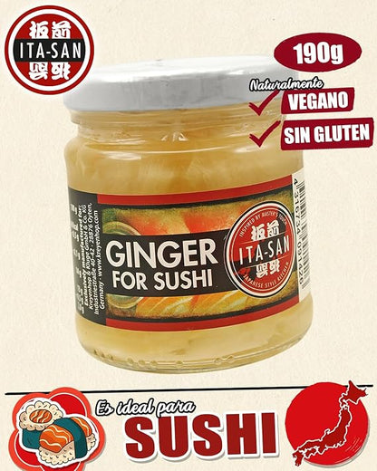 Ita-san Sushi Gengibre 190 g