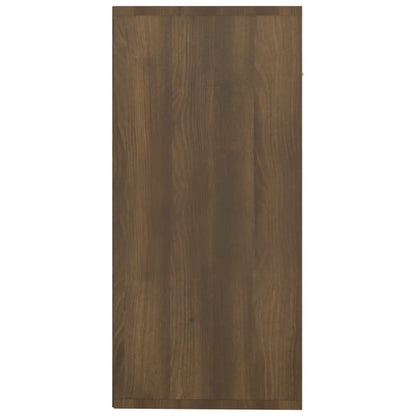 Aparador Madera Contrachapada Roble Marrón 88x30x65 Cm / Vetonek_2