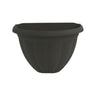 Vaso de parede terra cor antracite 30 x 20 x 20 cm