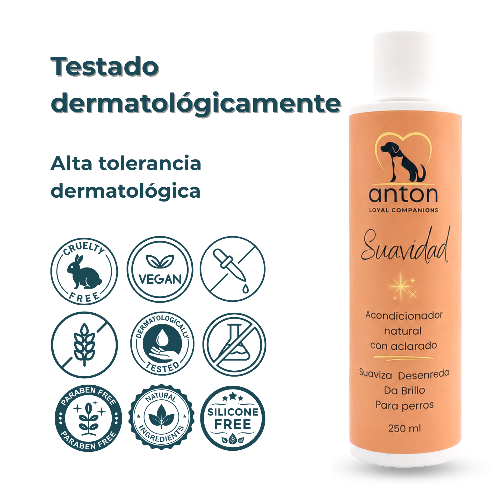 Acondicionador natural para el cuidado del pelaje de perros – Pack 2 x 250 ml_4