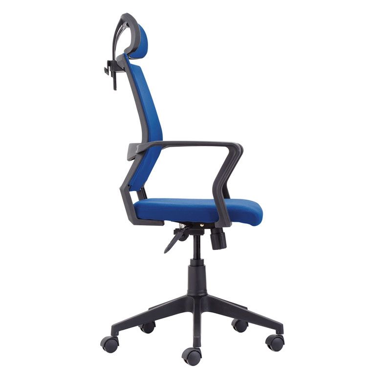 Silla De Oficina Winner Tapizado, Negro, 64 X 117–127 X 64_5