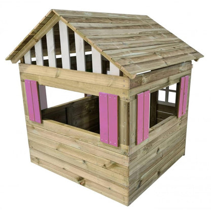 Casita De Madera Masgames Lollipop Xl Horeca Rosa._1