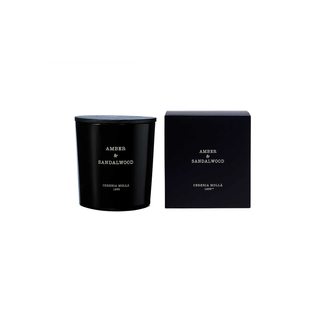 Cerería Mollá 1899 Vela Xl Amber & Sandalwood 600gr_0