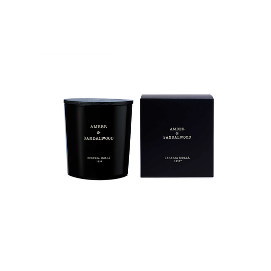 Cerería Mollá 1899 Vela Xl Amber & Sandalwood 600gr_0