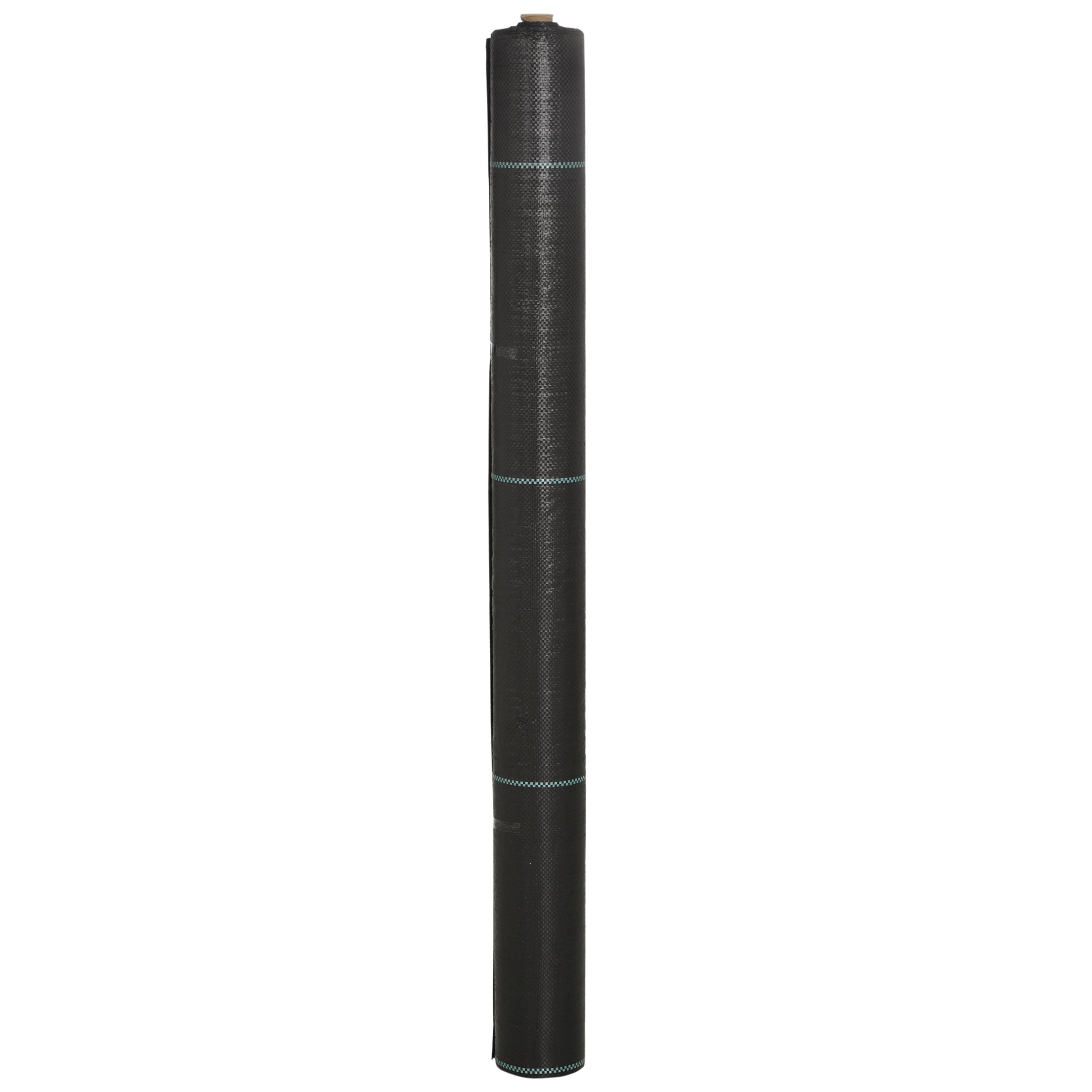 Outsunny Malla Antimaleza 2x25 M 60 G/m² Para Control De Malezas Malas Negro_4