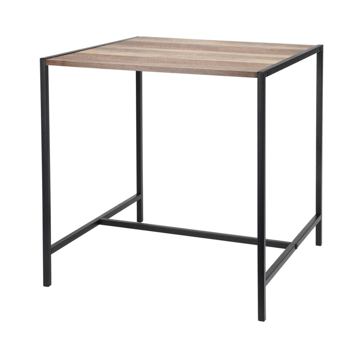 Well Home Mesa Auxiliar De Hierro Y Mdf 49x49,5x49,5cm_0