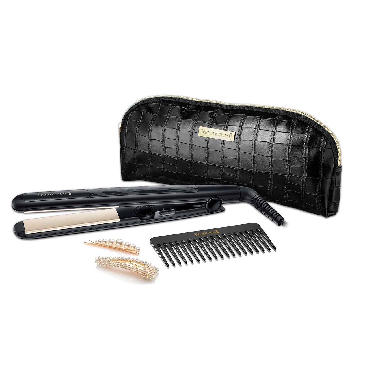 Conjunto de oferta para alisador de cabelo Remington Style Edition + acessórios