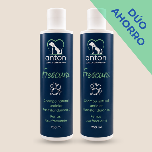 Champú natural para el control de olores en perros – Pack 2 x 250 ml_0