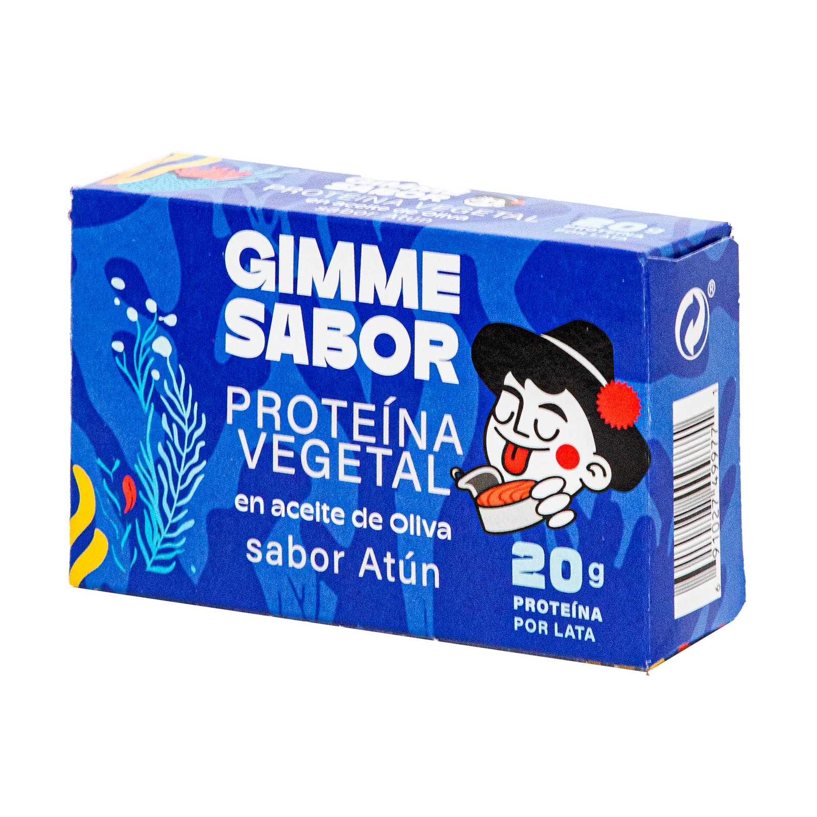 Atún Vegano en Aceite de Oliva 120g | Sin Gluten, Sin Aditivos, Sin Alérgenos | Gimme Sabor_0