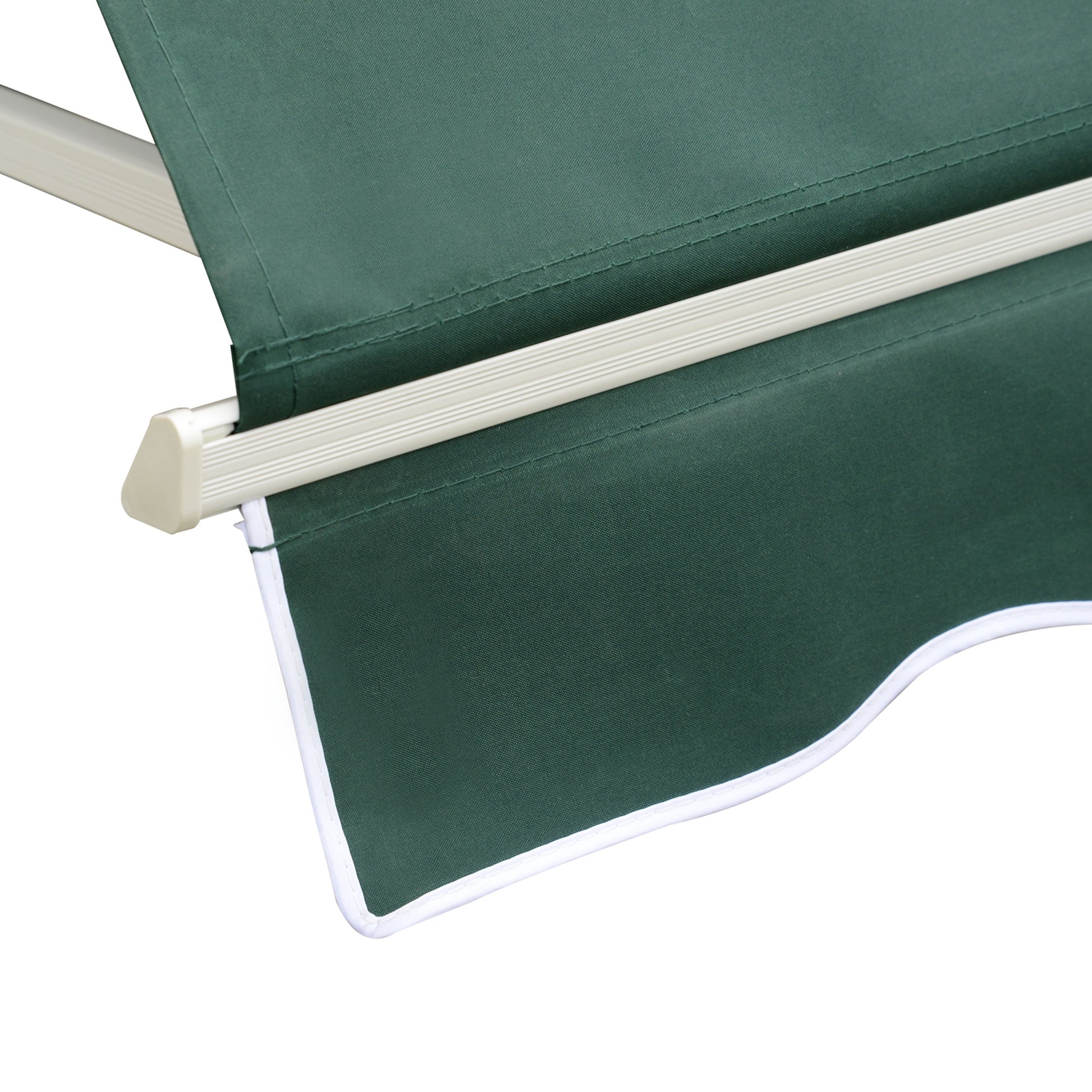 Outsunny Toldo Manual De Aluminio Ventana Exterior Ángulo Ajustable Impermeable_4