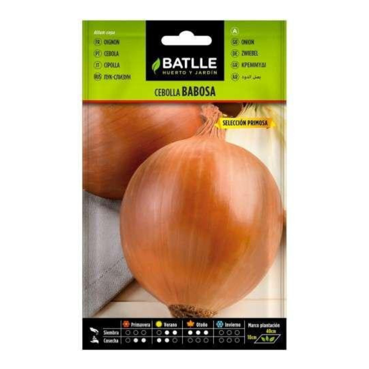 Sementes De Cebola Lesma Primosa Batlle