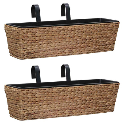 Conjunto De Jardineras 2 Unidades Jacinto De Agua_1