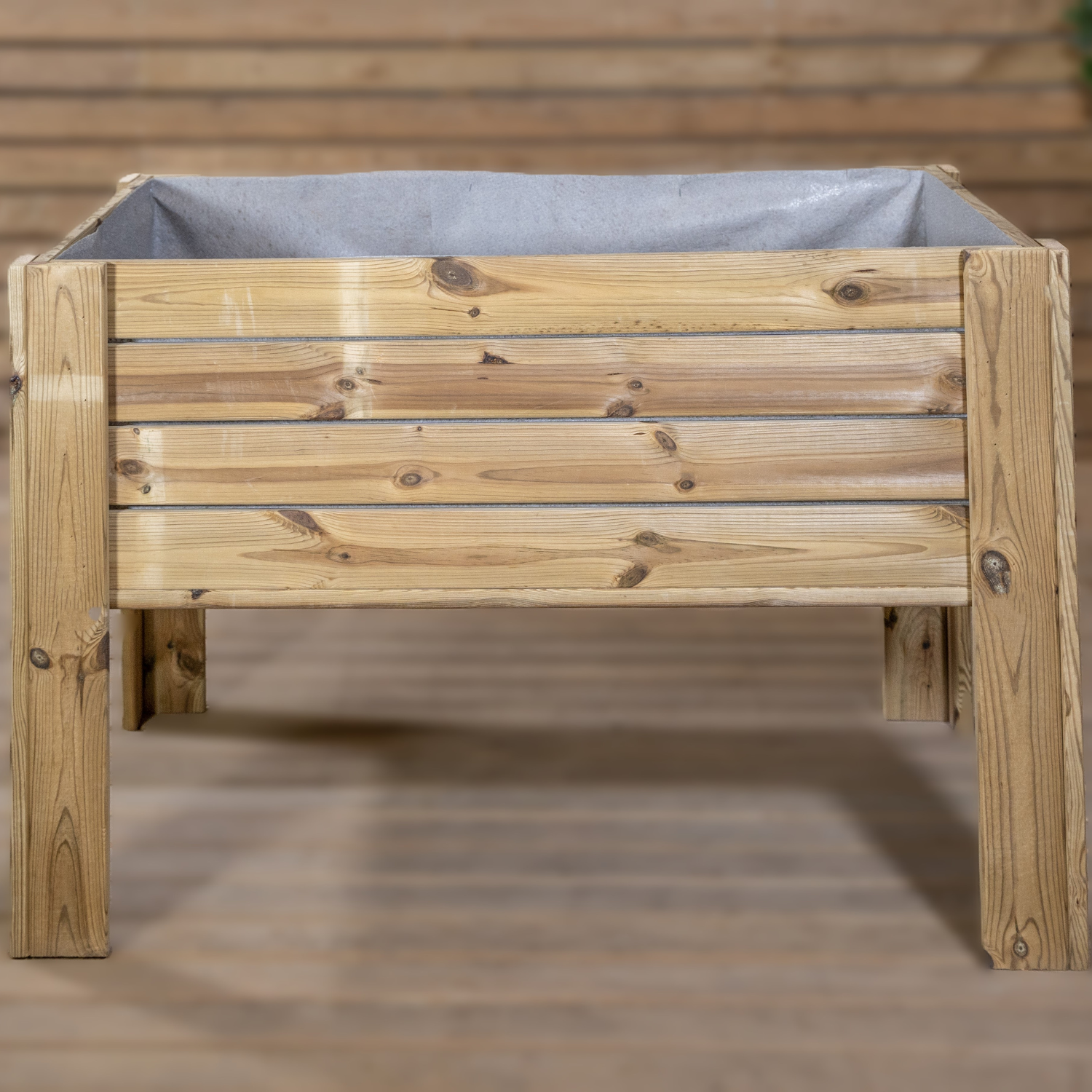 Mesa De Cultivo Mura Profunda 40cm Vidahuerto 120x80x80 Cm._1