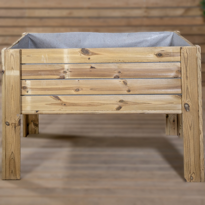 Mesa De Cultivo Mura Profunda 40cm Vidahuerto 120x80x80 Cm._1