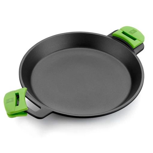 Paellera ECO+ em alumínio fundido 36 cm + pegas em silicone Bra Prior