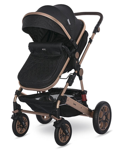 Carrito Dúo Convertible Lora Hasta 15 Kg Black_2