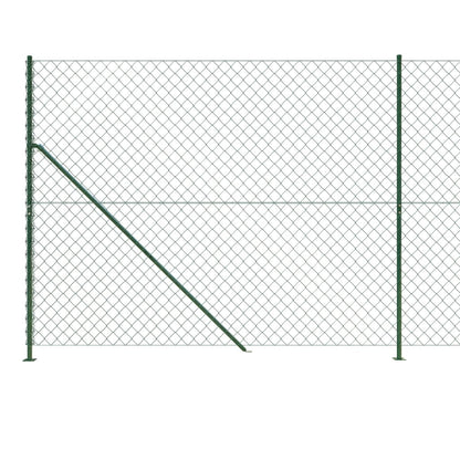 Cerca De Alambre Con Brida Verde 2,2x10 M / Vetonek_3