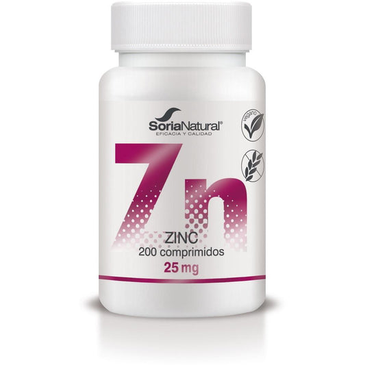 Soria Natural Zinco de Libertação Sustentada 200 comprimidos