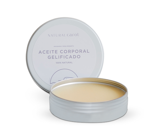 Óleo corporal gelificado Carol Natural 100 ml