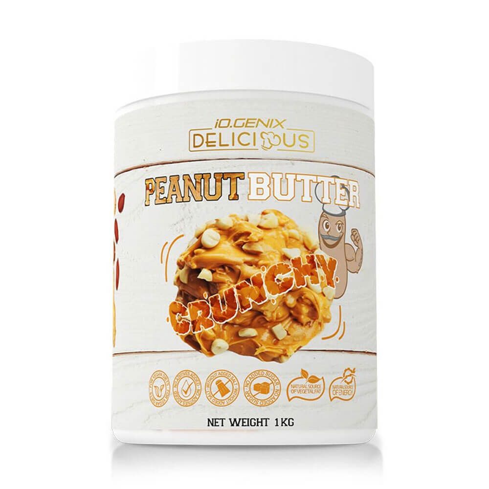 Crema De Cacahuete - 1kg - Crujiente - Cremas De Cacahuete - Io.genix_0