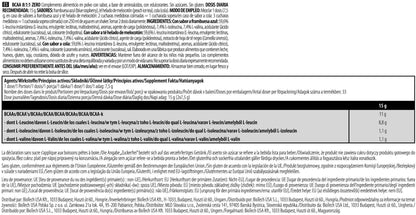 Bcaa 8:1:1 Zero 250 Gr Té De Melocotón_5