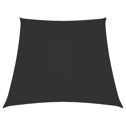 Vidaxl Toldo De Vela Trapezoidal Tela Oxford Gris Antracita 3/4x3 M_0