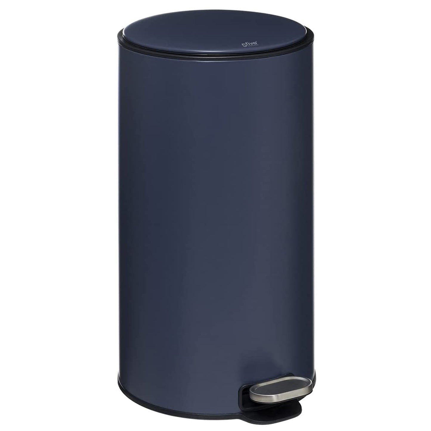 Papelera Metálica 30 L Azul Delta_0