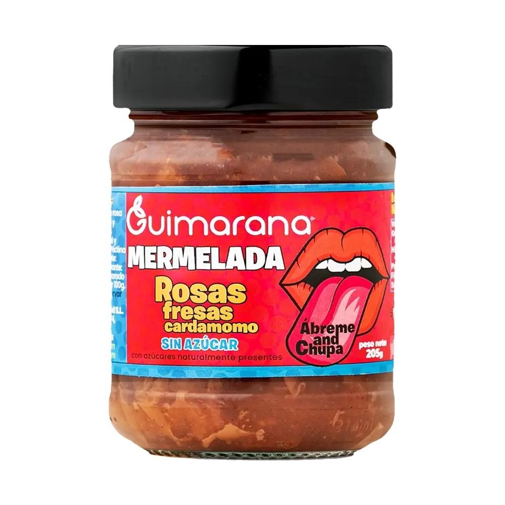 Doce de Rosas, Morango e Cardamomo Guimarana sem Açúcar 205g