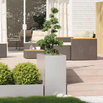 Jardinera 40x80x80 Cm Acero Inoxidable_2