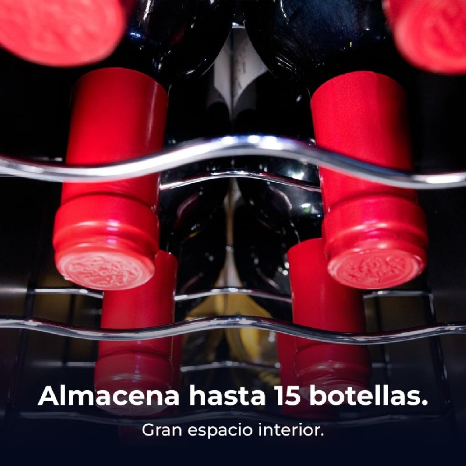 Cecotec Vinoteca Bolero Grandsommelier 1550 Black Compressor_1