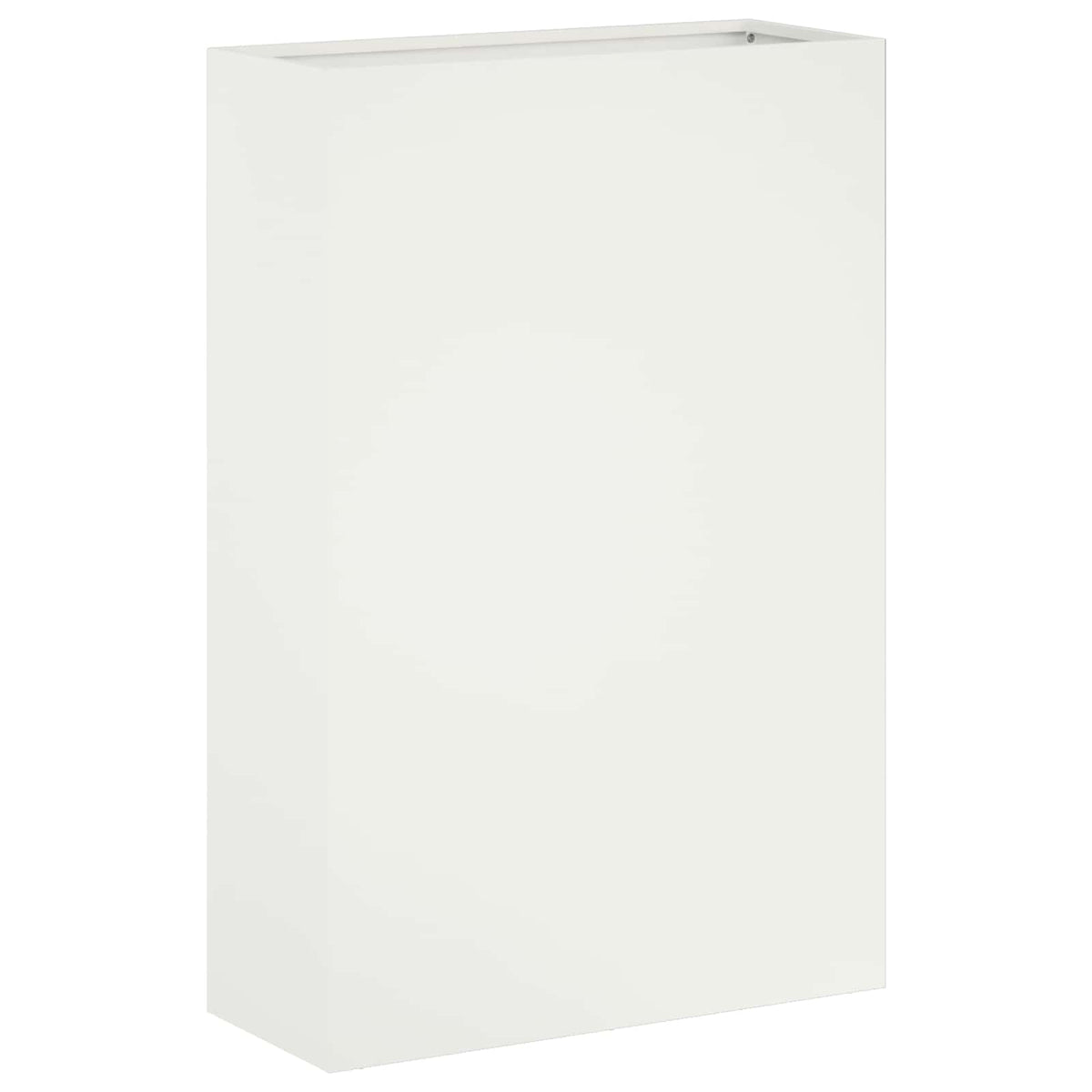 Macetero De Jardín 2 Uds. Blanco 50 X 20 X 75 Cm_2