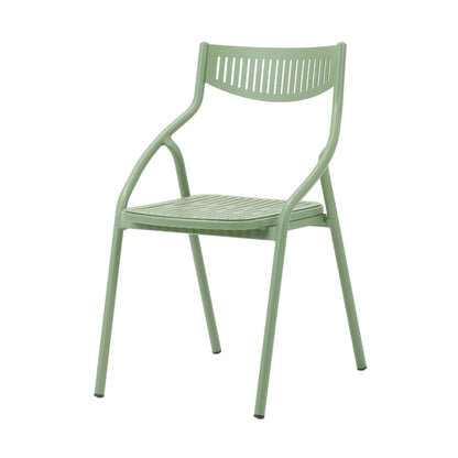 Silla Alba Verde De Aluminio - Moderna Y Duradera 60x55x95cm - Well Home_0