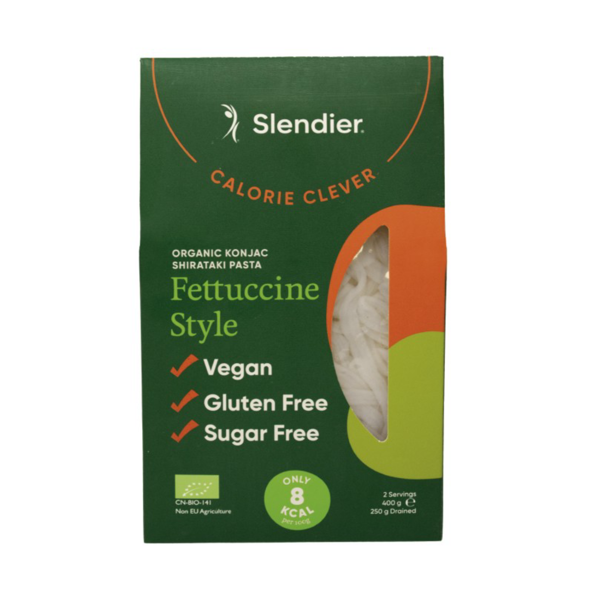 Fettuccine Konjac orgânico Slendier 250 g