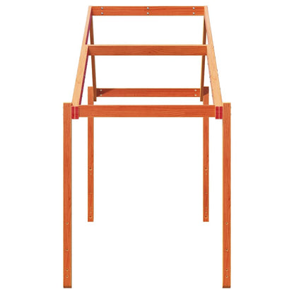 Techo De Cama Infantil Madera Maciza Pino Marrón 60x99x139,5 Cm_4