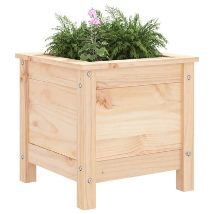 Jardinera Madera Maciza De Pino 40x40x39 Cm_2