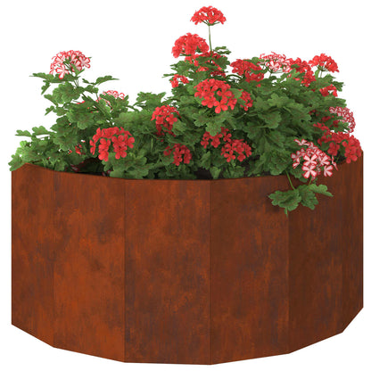 Jardinera Oxidado 120 X 60 X 50 Cm Acero Autopatinable_2