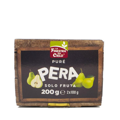 Puré de Pêra Biológico La Finestra Sul Cielo 200 g