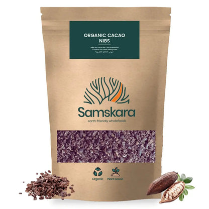 Nibs De Cacao Crudo Bio - 1kg | Cacao Puro Ecológico Vegano Para Repostería Y Bebidas, Sin Azúcares Añadidos, Sin Gluten_0